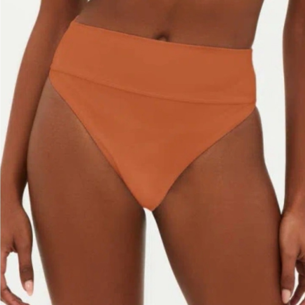 NWT Beach Riot Highway Bikini Bottom Carmel
